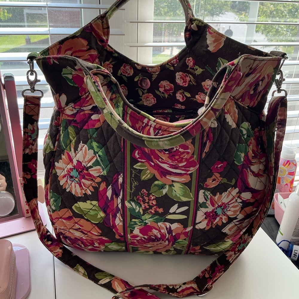 Floral Quilted Tote Bag Vera Bradley